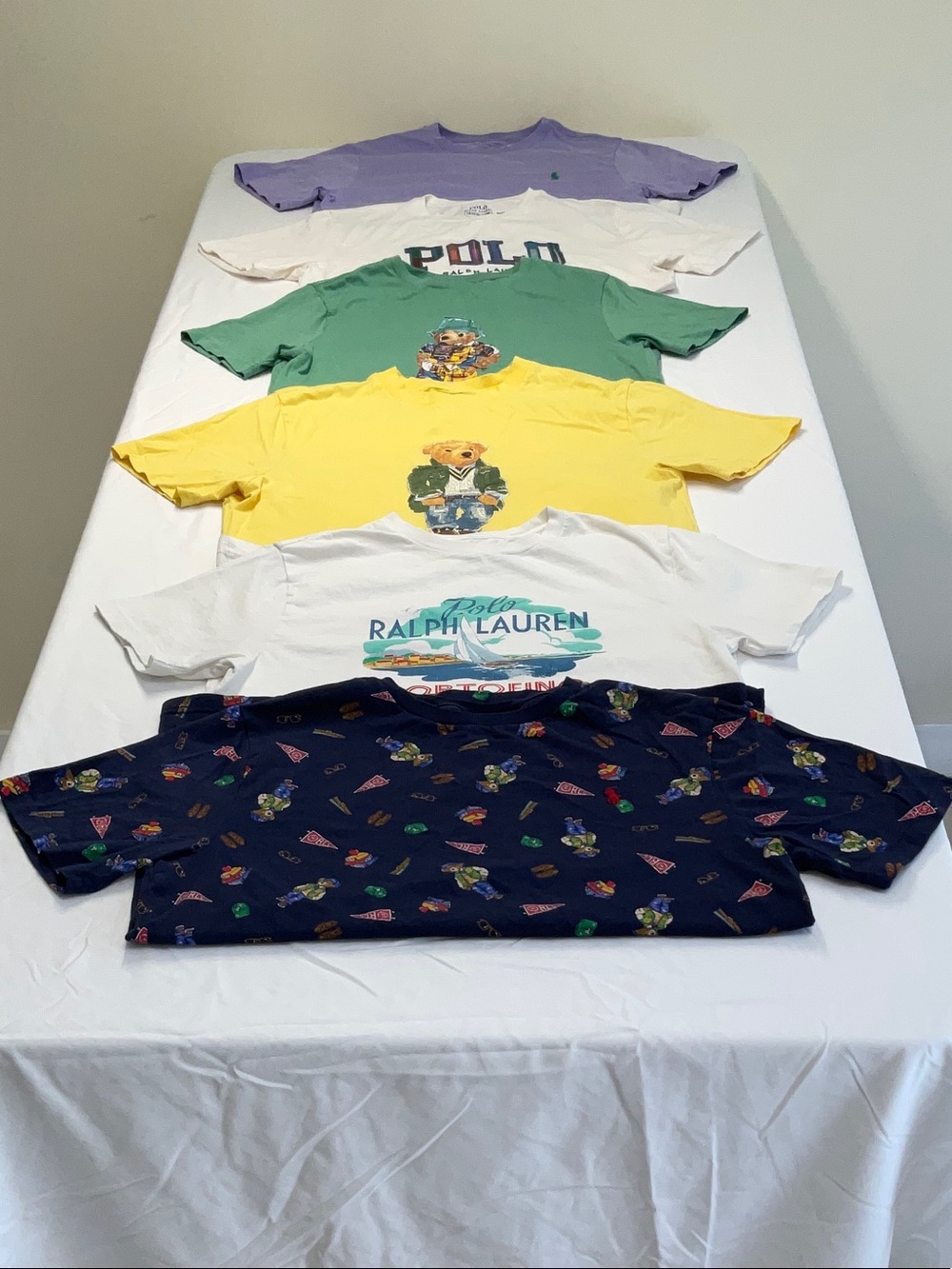 Polo by Ralph Lauren Kids' Multi-Color Polo Bear & Logo Tee Set